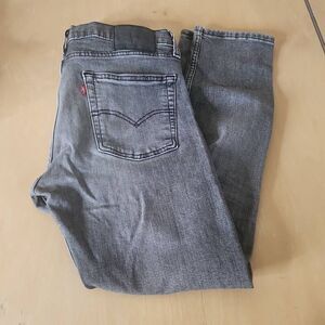 Levi's 510 skinny flex charcoal gray men's size 32"×30"